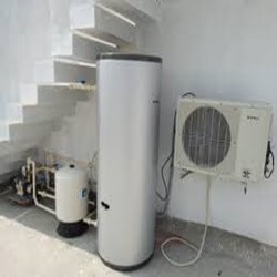 This is a heat pump water heater