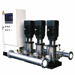 This is a Hydro-Pneumatic Pressure Booster System